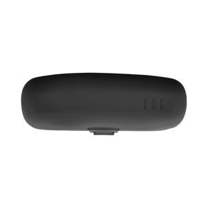 Portable Side Buckle Makeup Bag Black